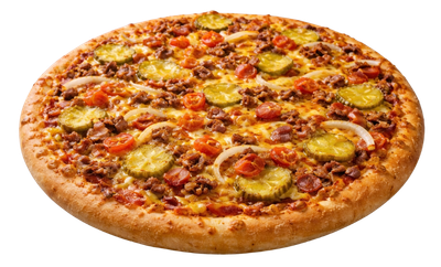 Bacon Cheeseburger Pizza