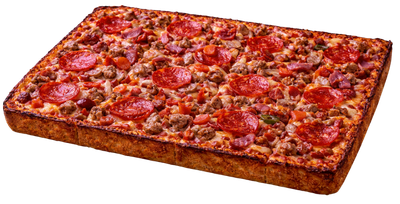 Meat Lovers Deep Dish Pizza
